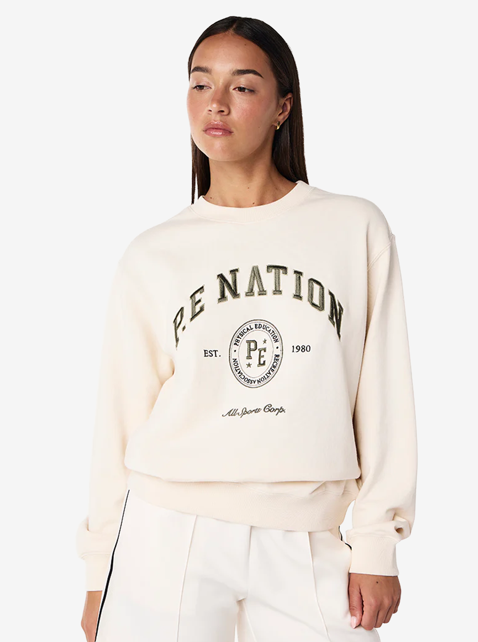 Liberty Sweat in Whisper White