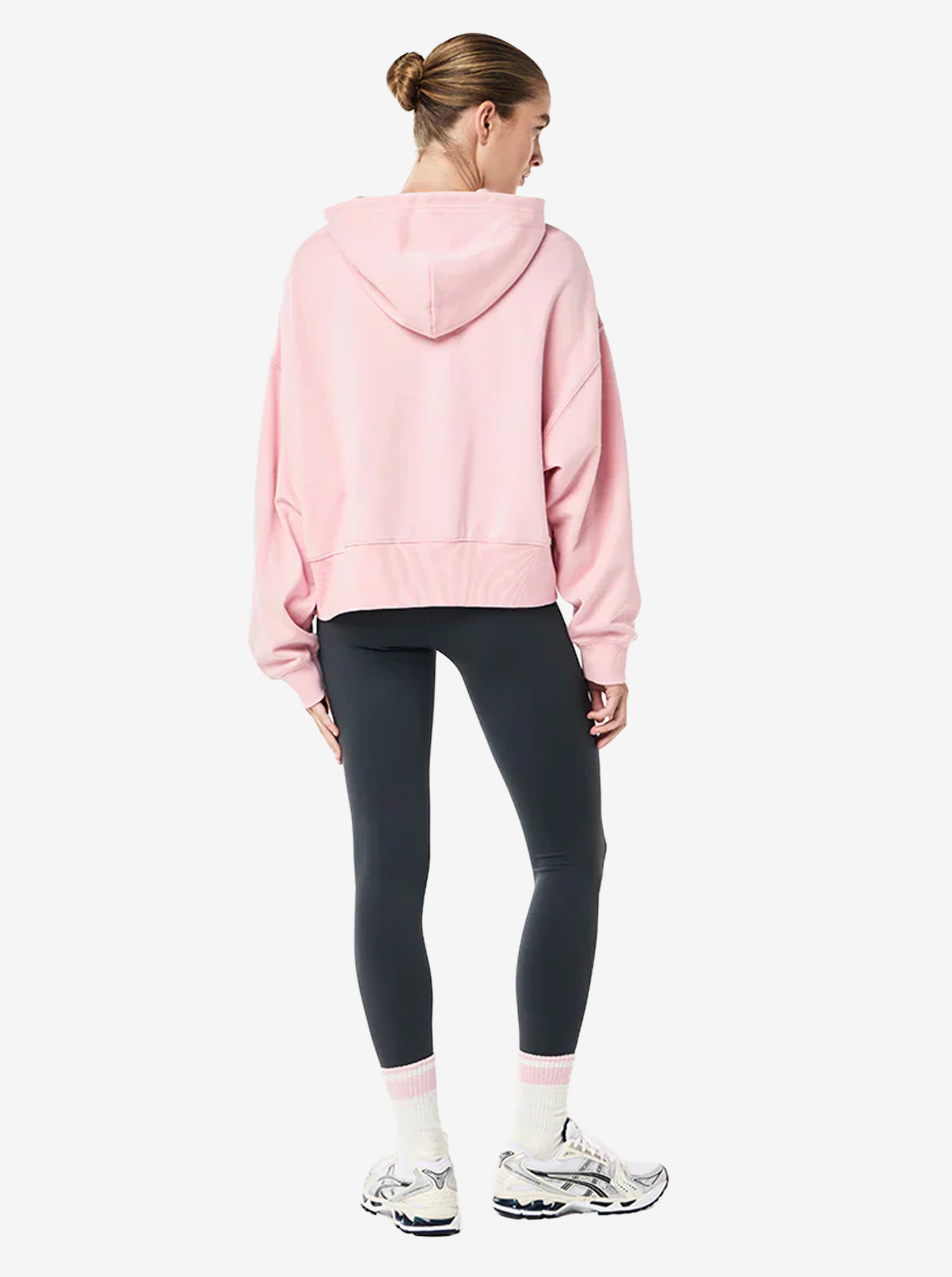 Global Hoodie in Chalk Pink