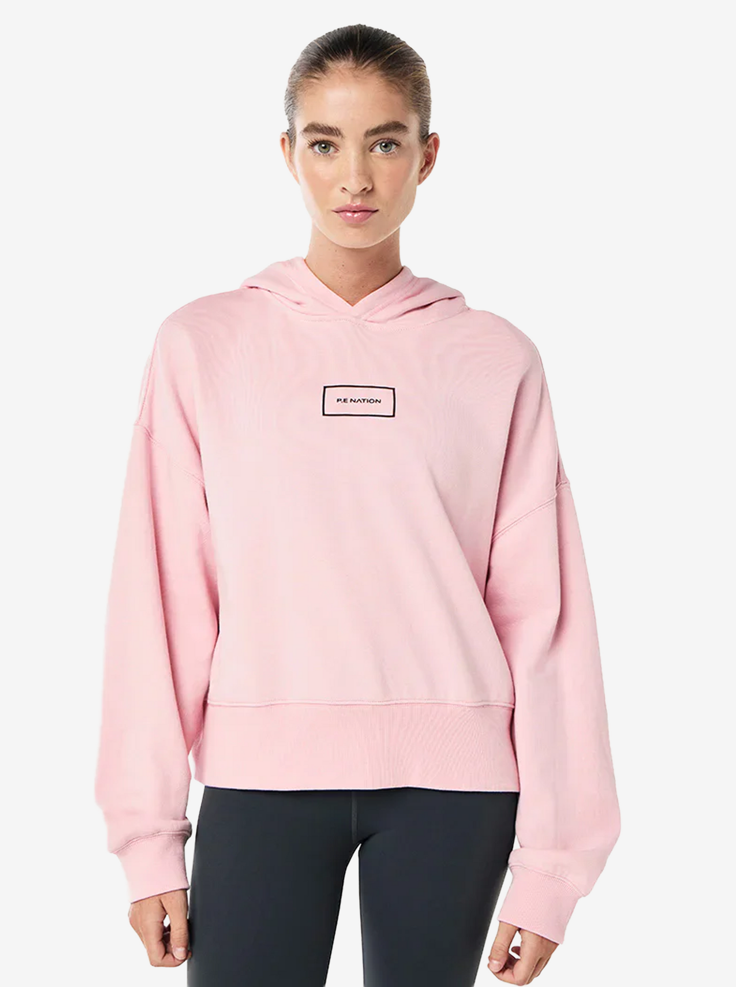 Global Hoodie in Chalk Pink