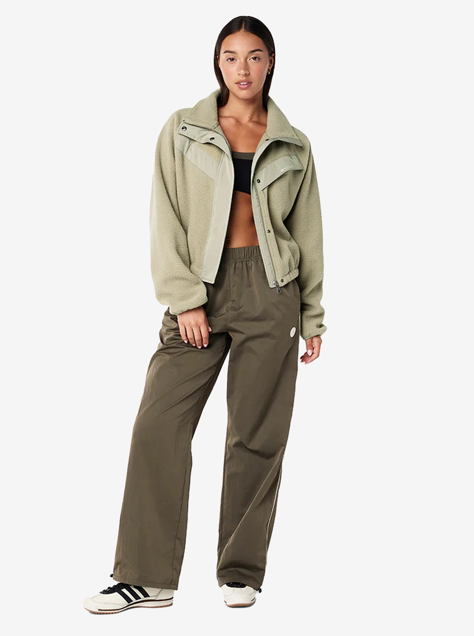 Shelter Sherpa Jacket in Oxford Tan