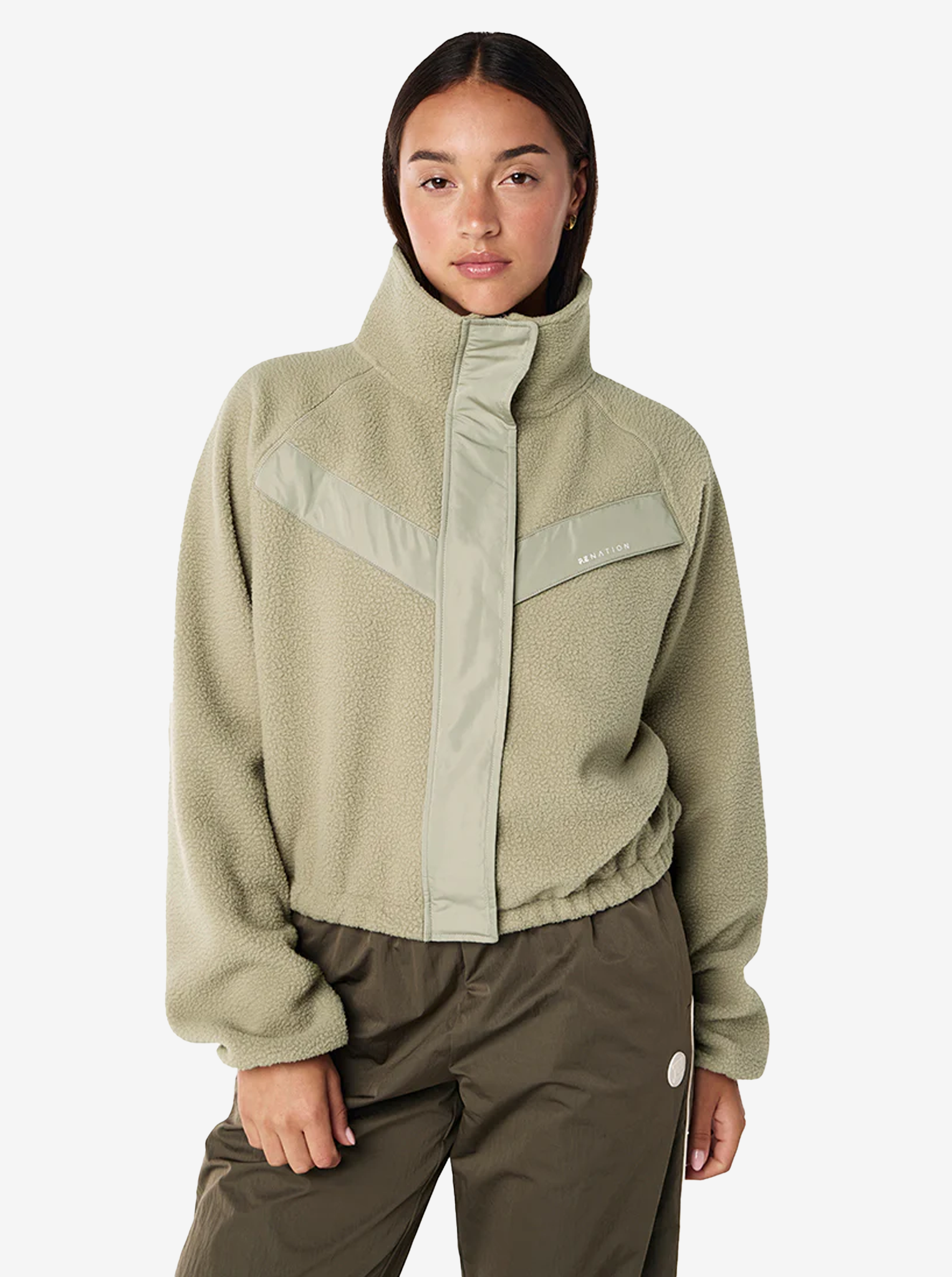 Shelter Sherpa Jacket in Oxford Tan
