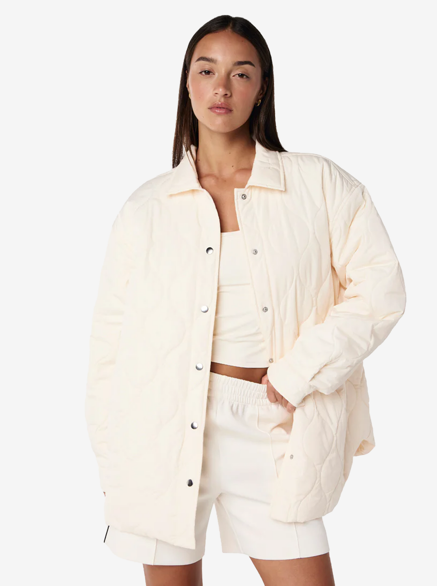 Moment Jacket in Whisper White