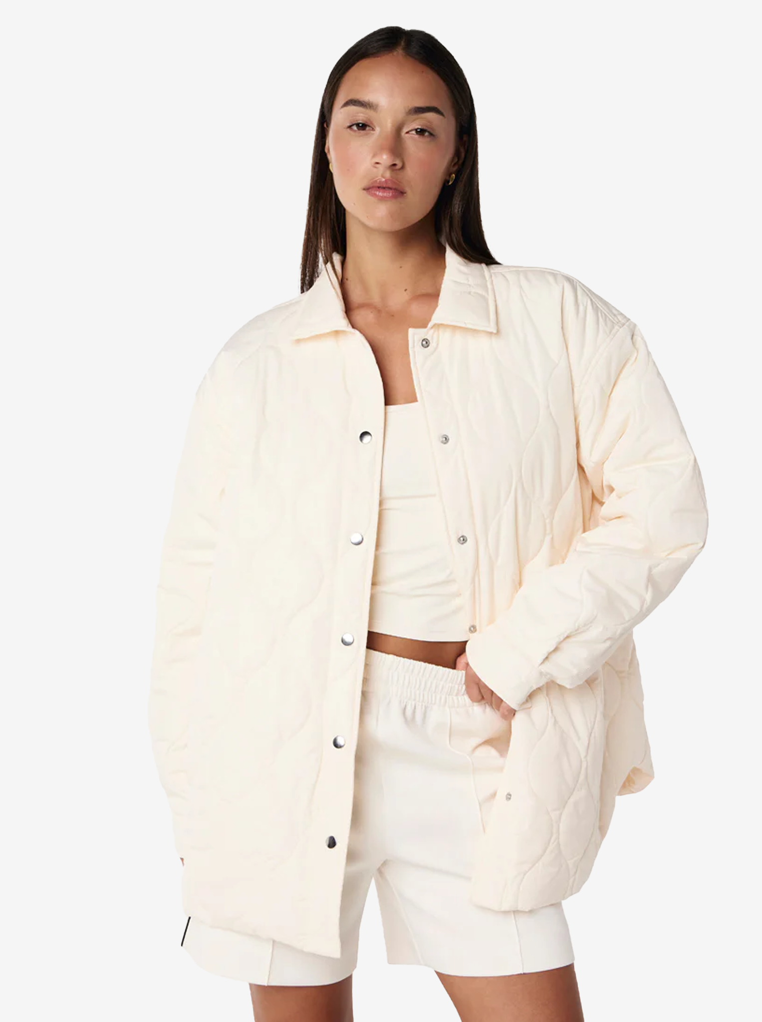Moment Jacket in Whisper White