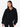 High Season Zip Neck Knit in Black