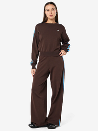 Retreat Knit Pant in Coffee & Marina