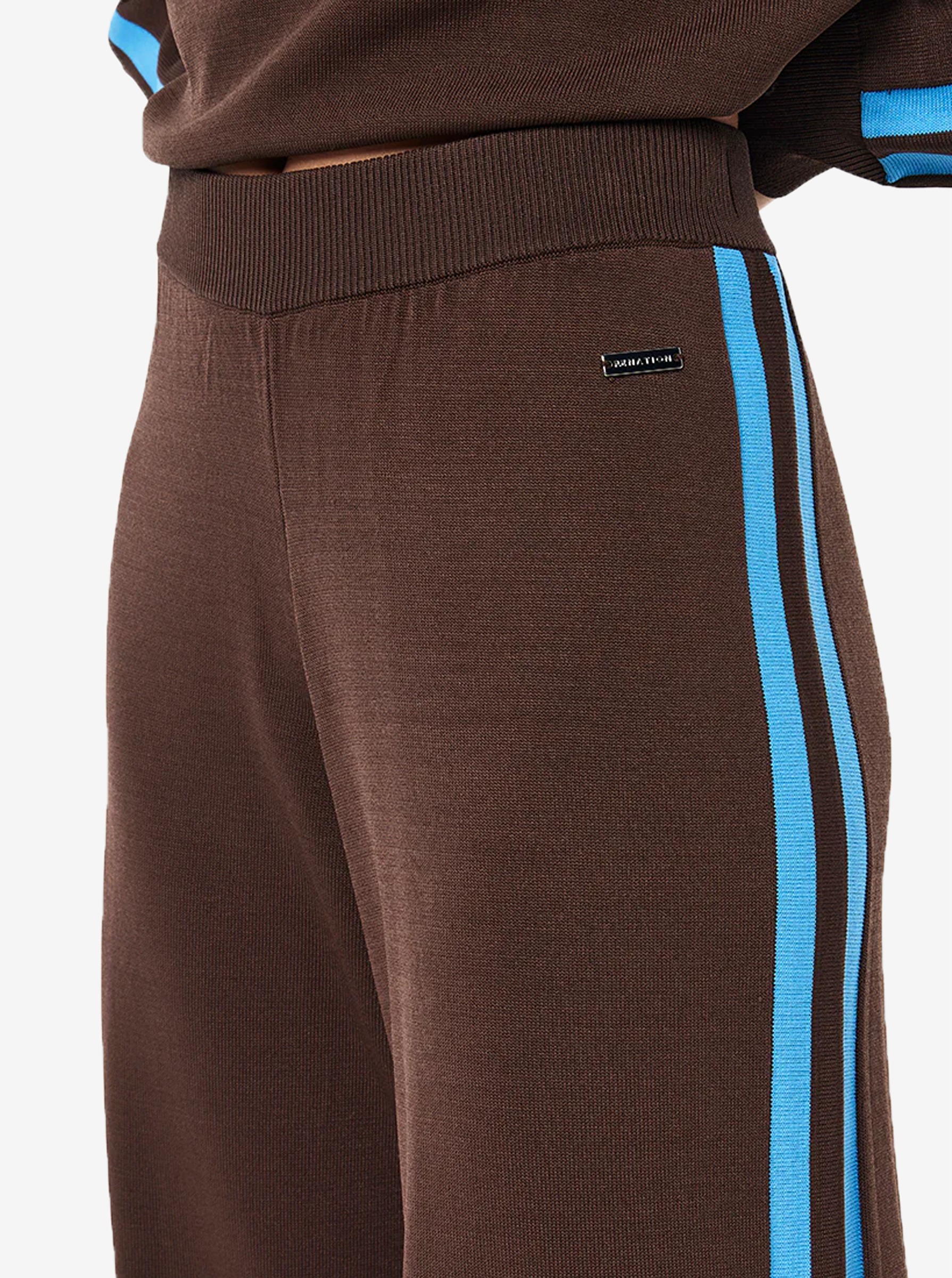 Retreat Knit Pant in Coffee & Marina