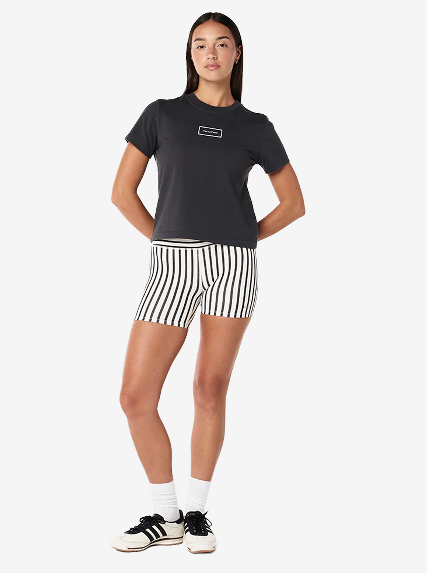 Kite Tee in Washed Black