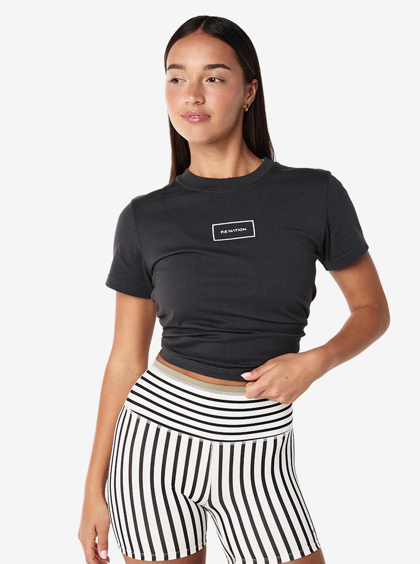 Kite Tee in Washed Black