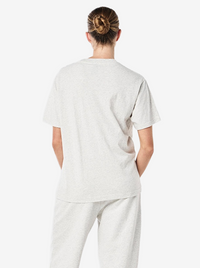 Liberation Tee in Light Grey Marle