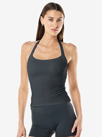 Unwind Halter Tank in Asphalt
