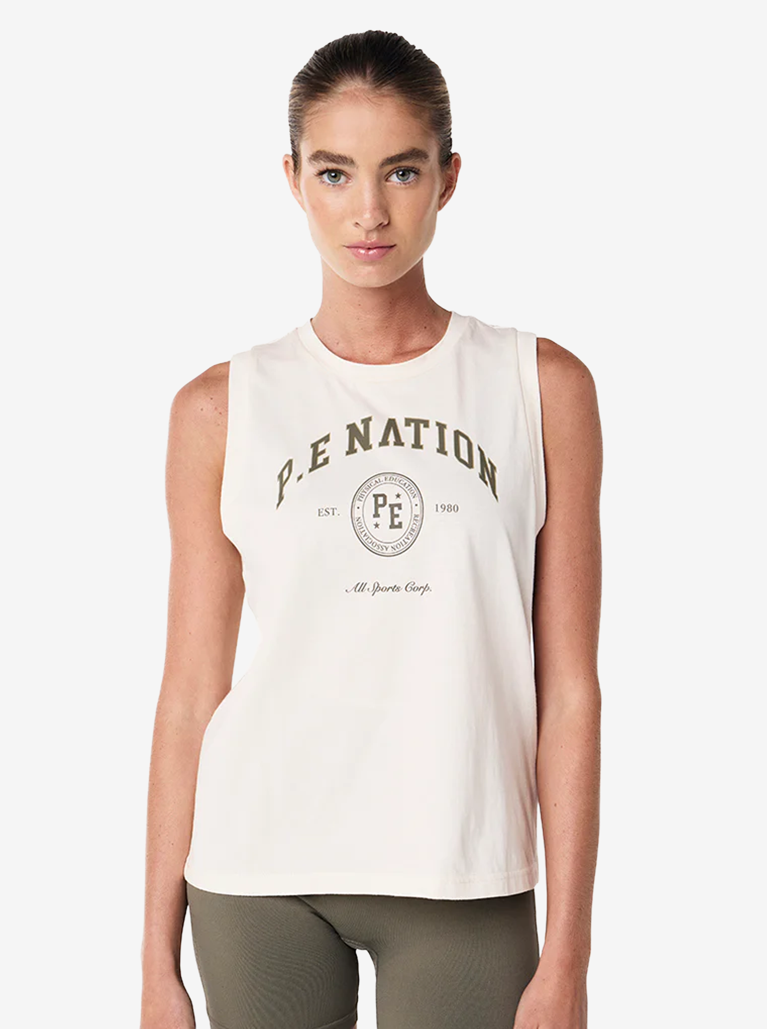 Liberty Tank in Whisper White