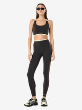 Highgate Sports Bra in Smokestone & Lemonade