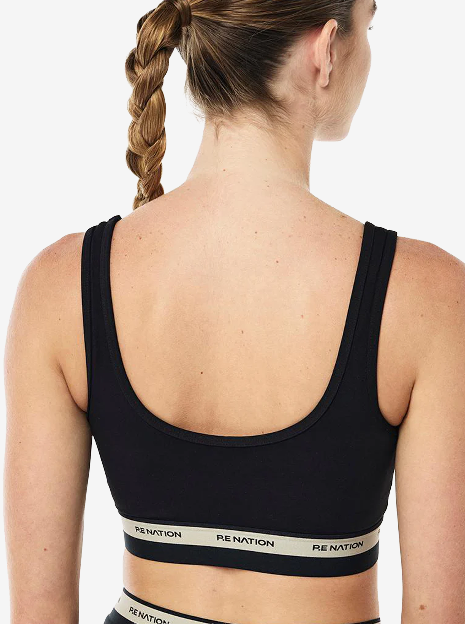 Avant Sports Bra in Black & Biscuit
