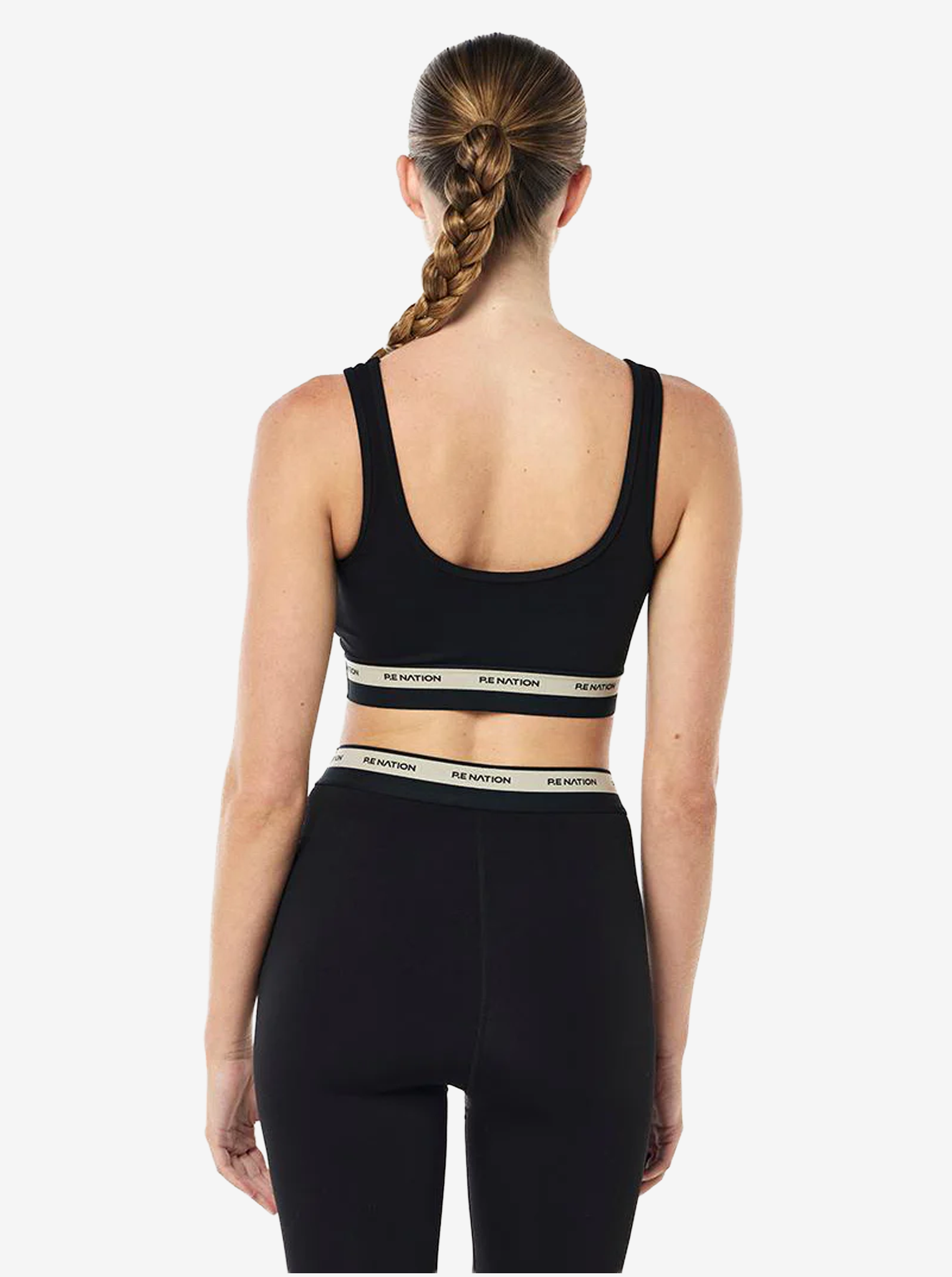 Avant Sports Bra in Black & Biscuit
