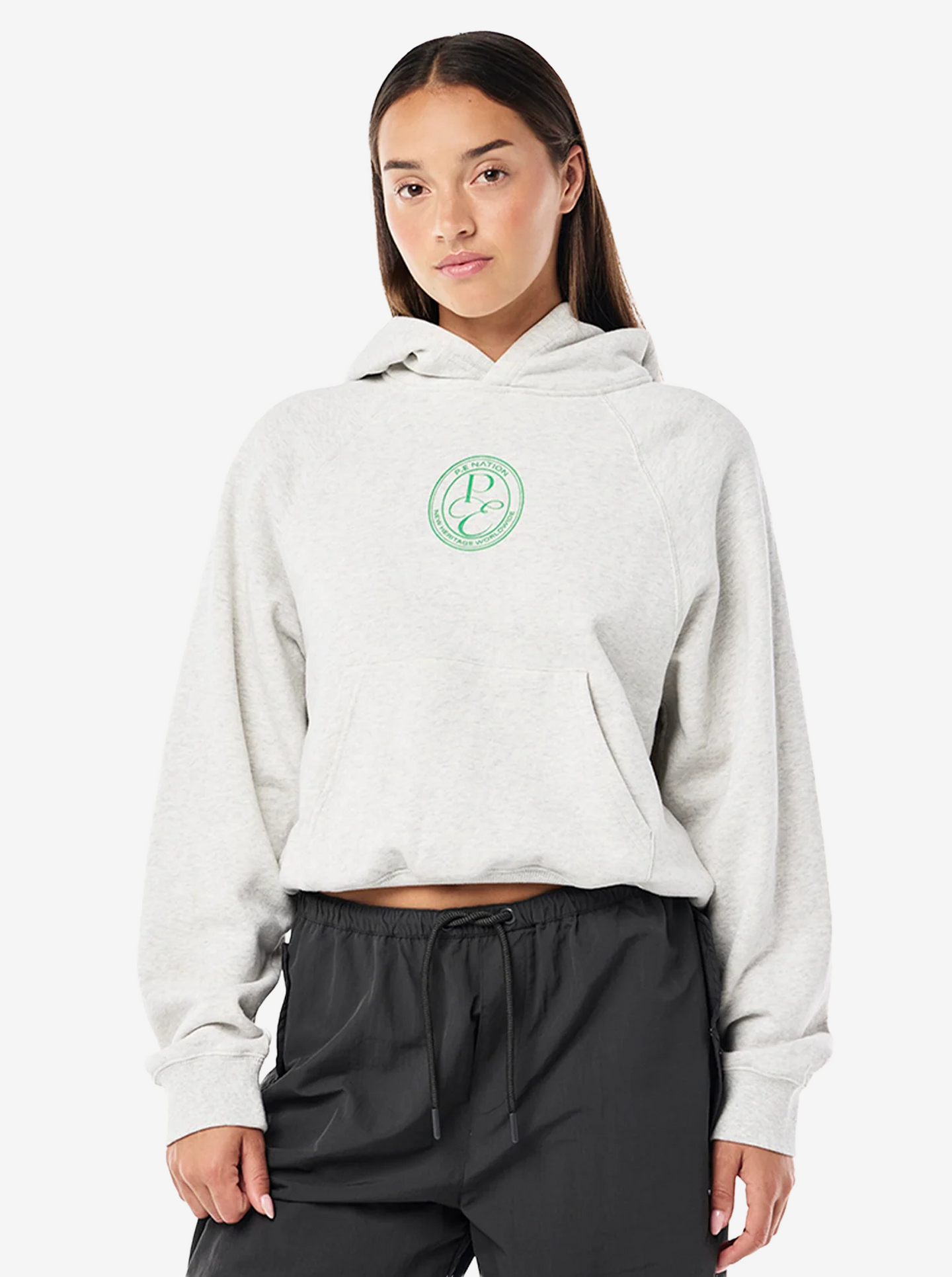 Exposition Hoodie in Grey Marle