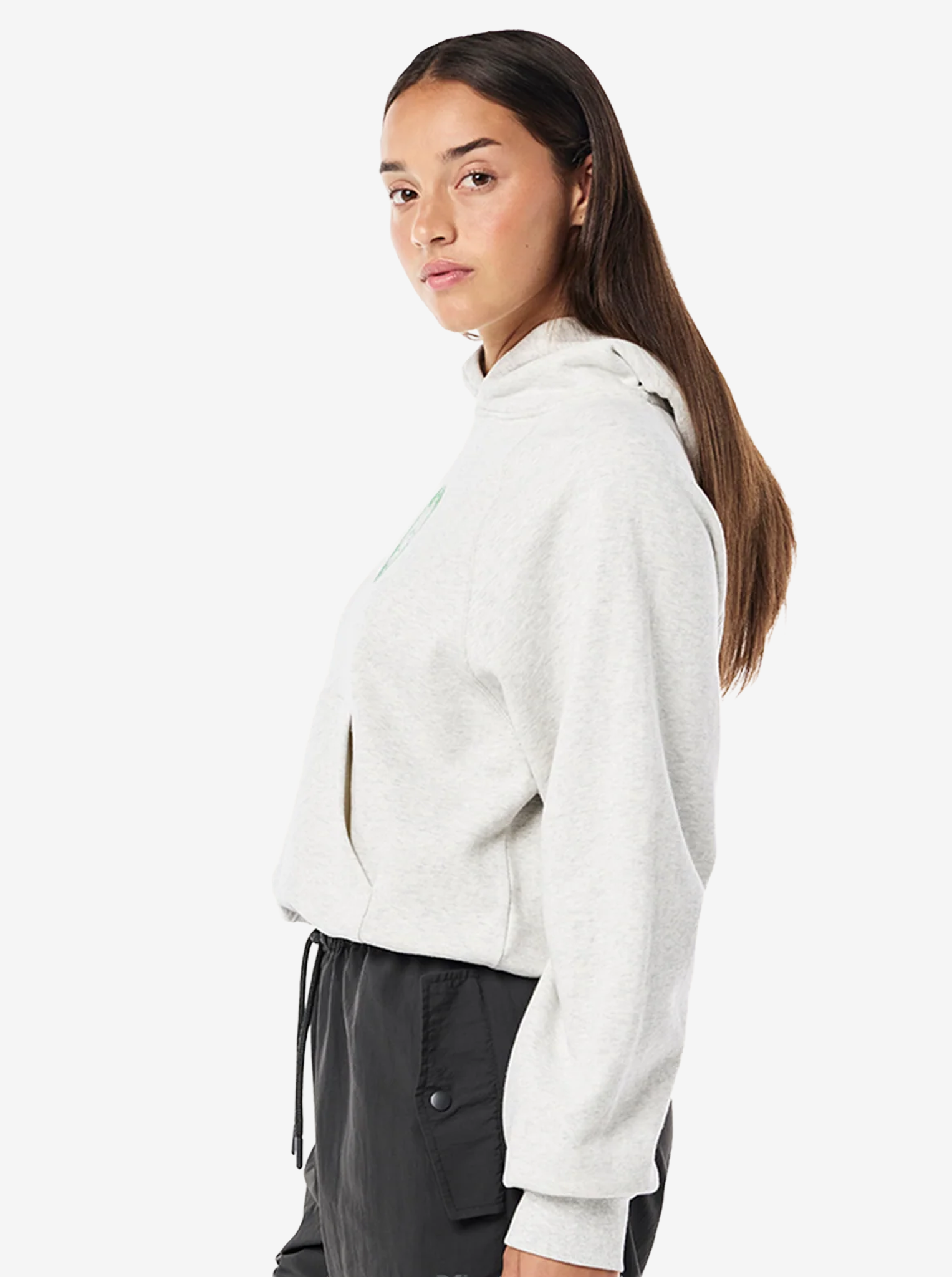 Exposition Hoodie in Grey Marle