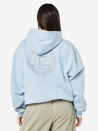 Output Hoodie in Dusty Blue