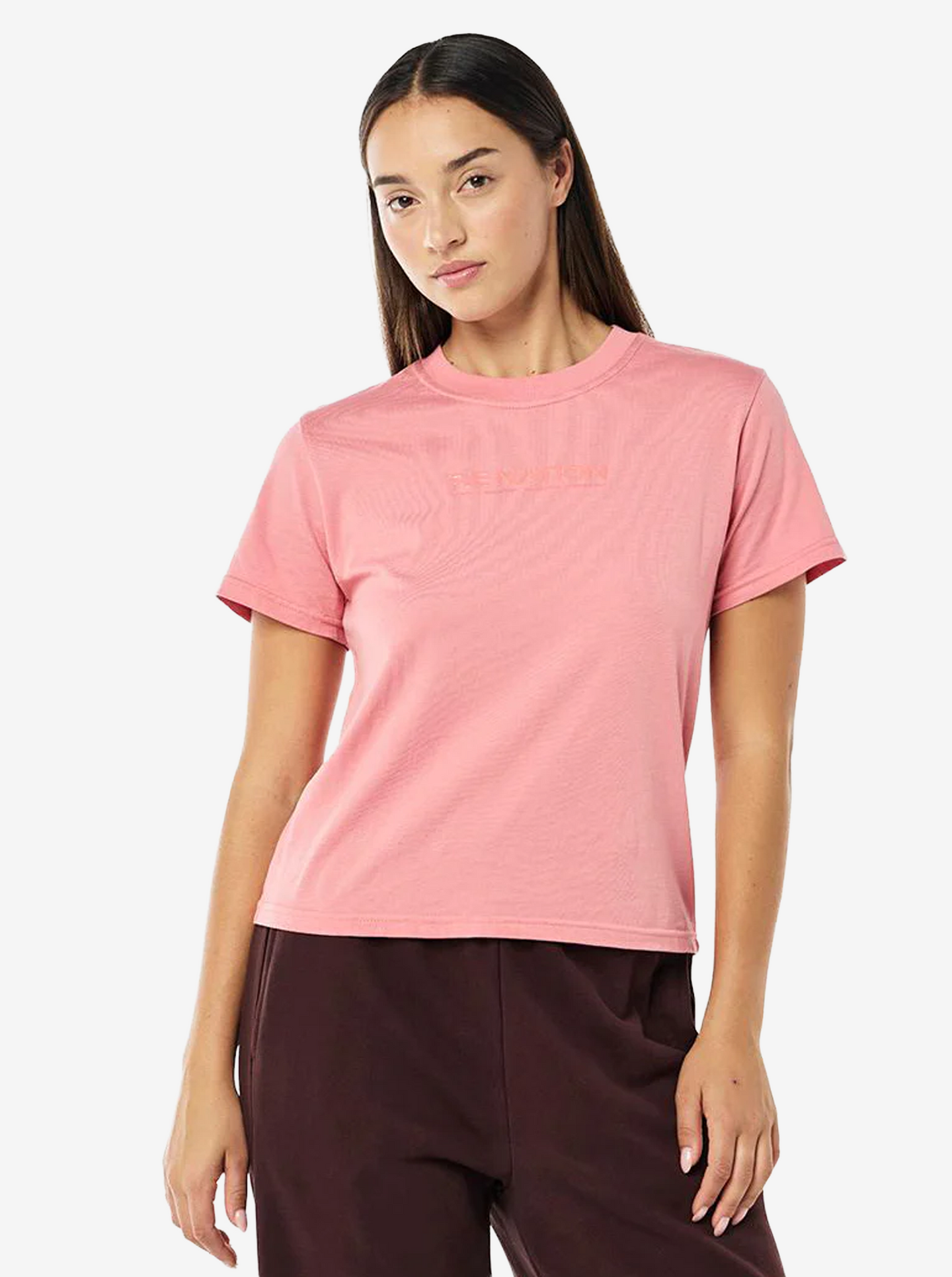 Rewind Tee in Washed Dusty Pink