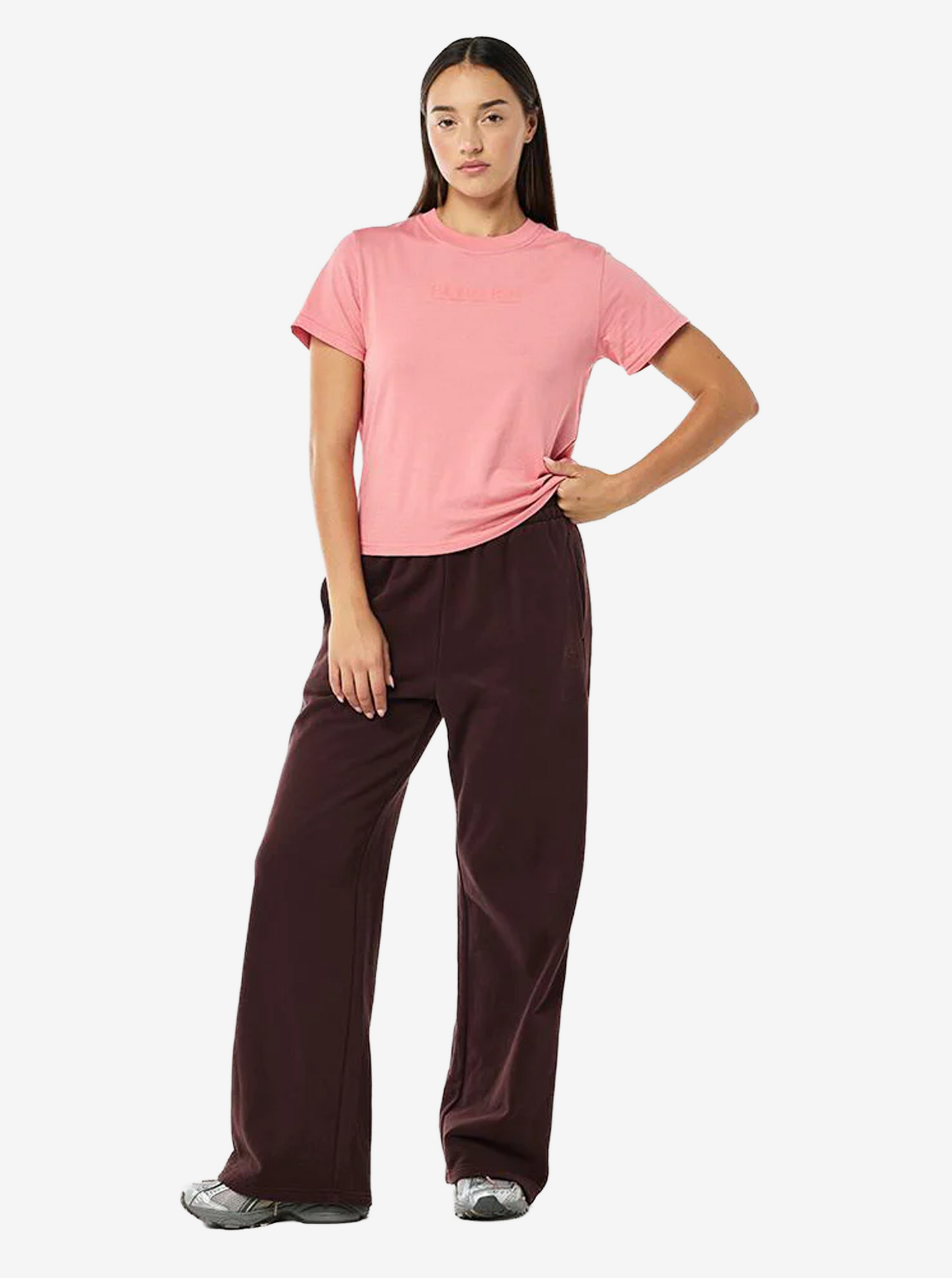 Rewind Tee in Washed Dusty Pink