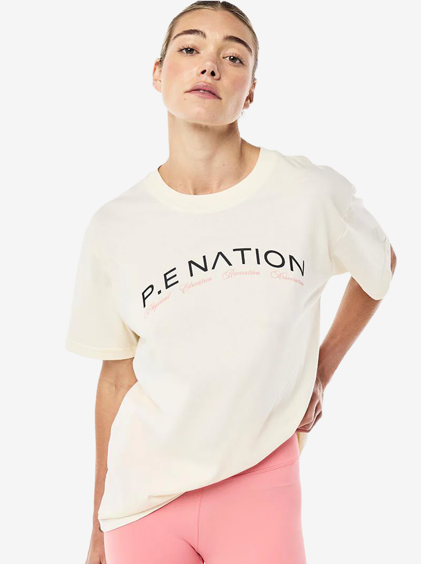 Volume Tee in Whisper White