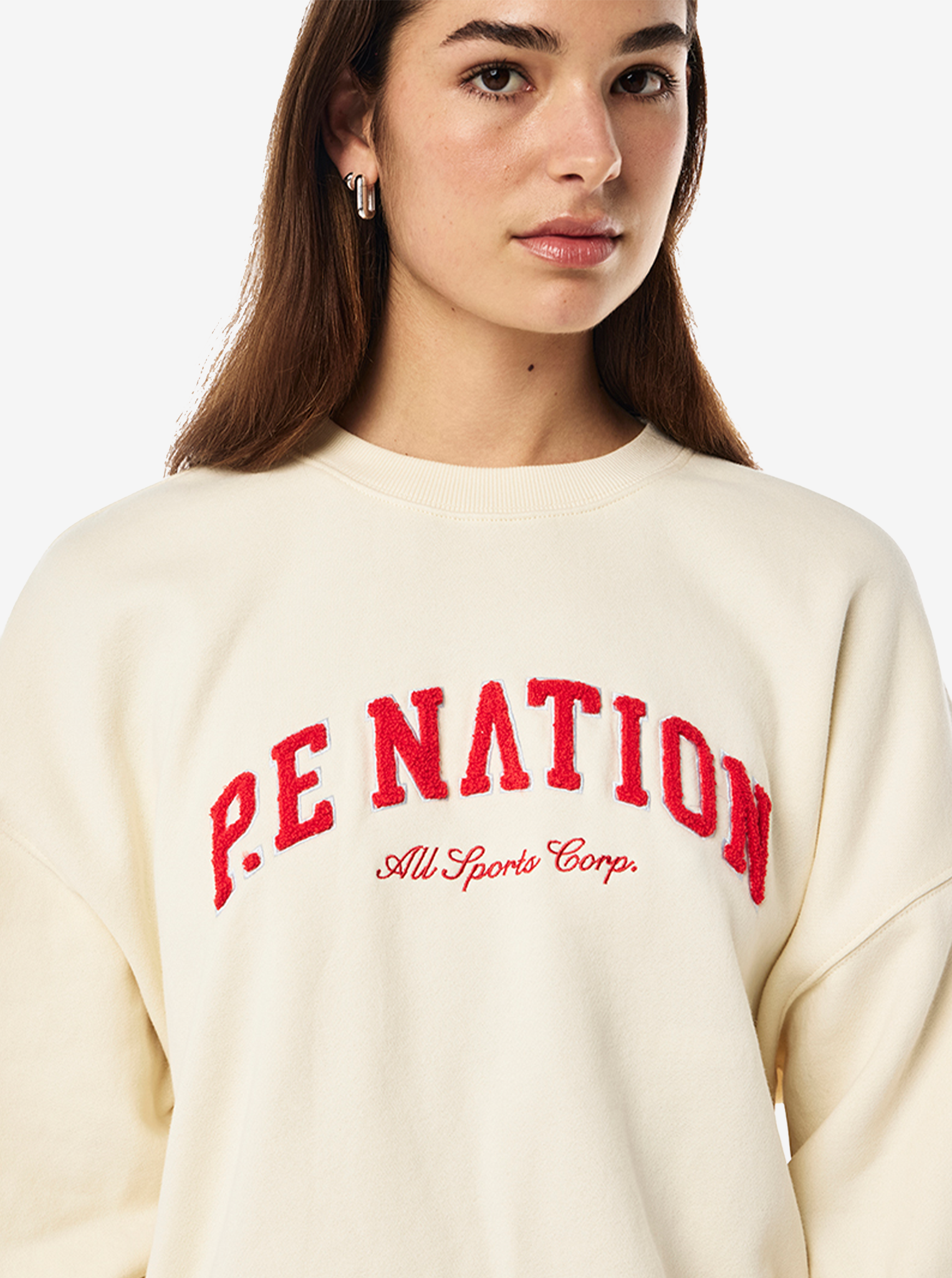 Heritage Sweat in Whisper White