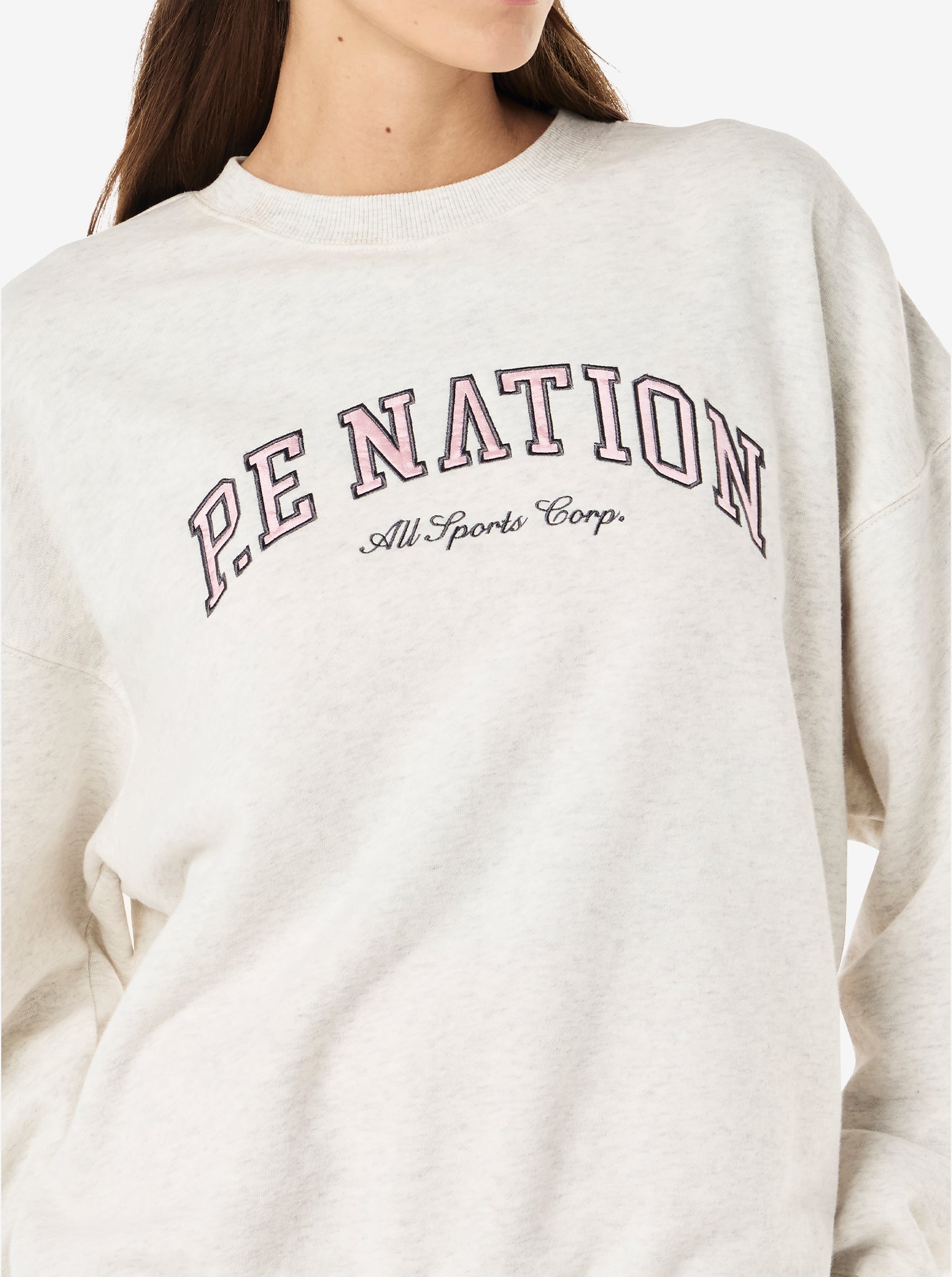 Heritage Sweat in Grey Marle