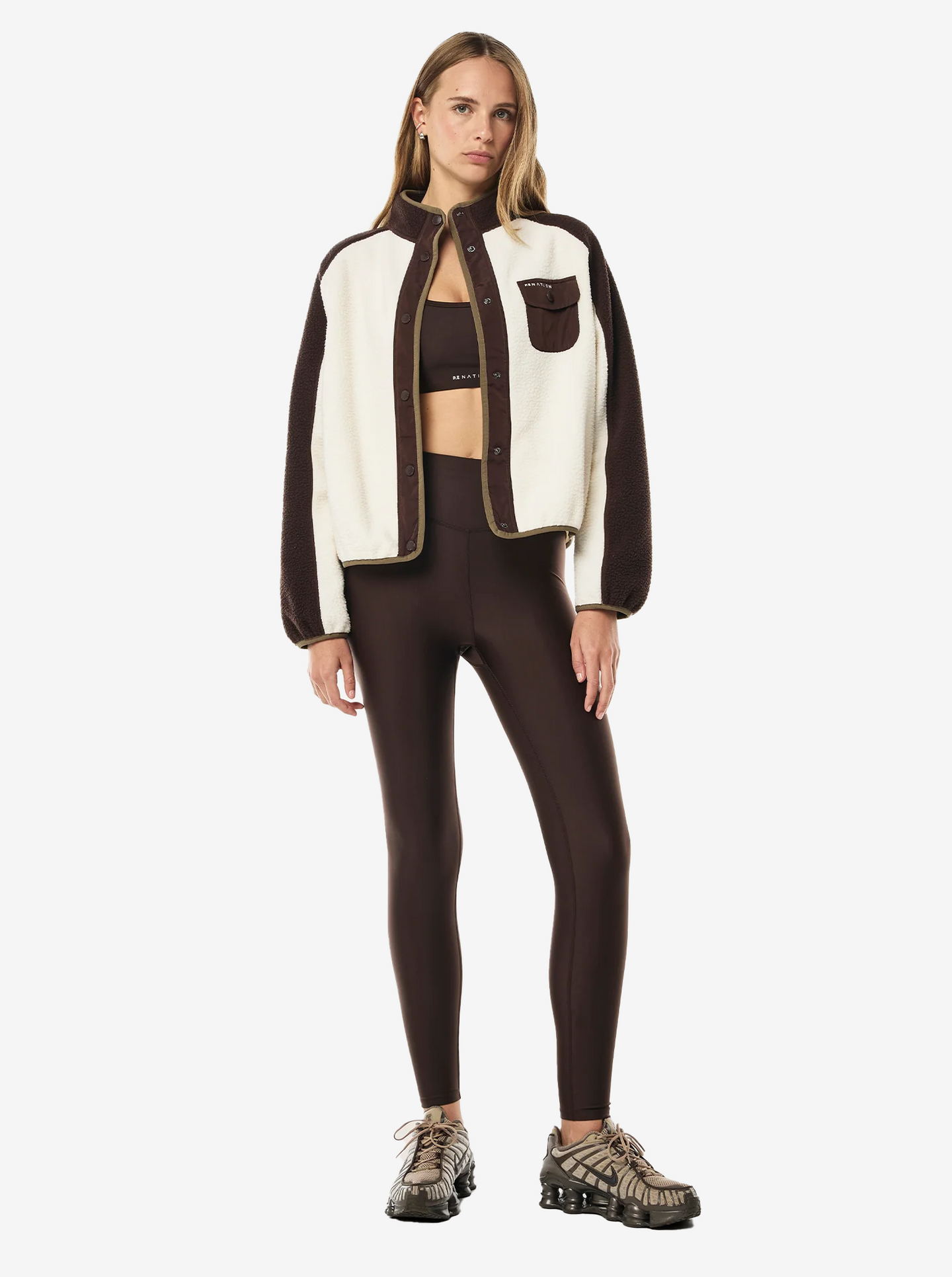 Takeover Jacket in Whisper White