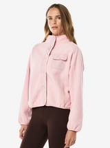 Takeover Jacket in Chalk Pink