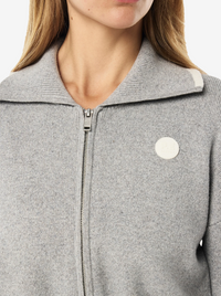 Verge Knit Jacket in Grey Marle