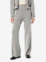 Verge Knit Pant in Grey Marle