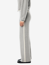 Verge Knit Pant in Grey Marle