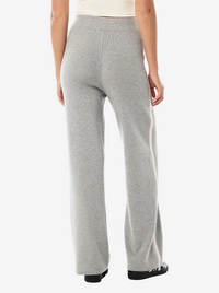 Verge Knit Pant in Grey Marle
