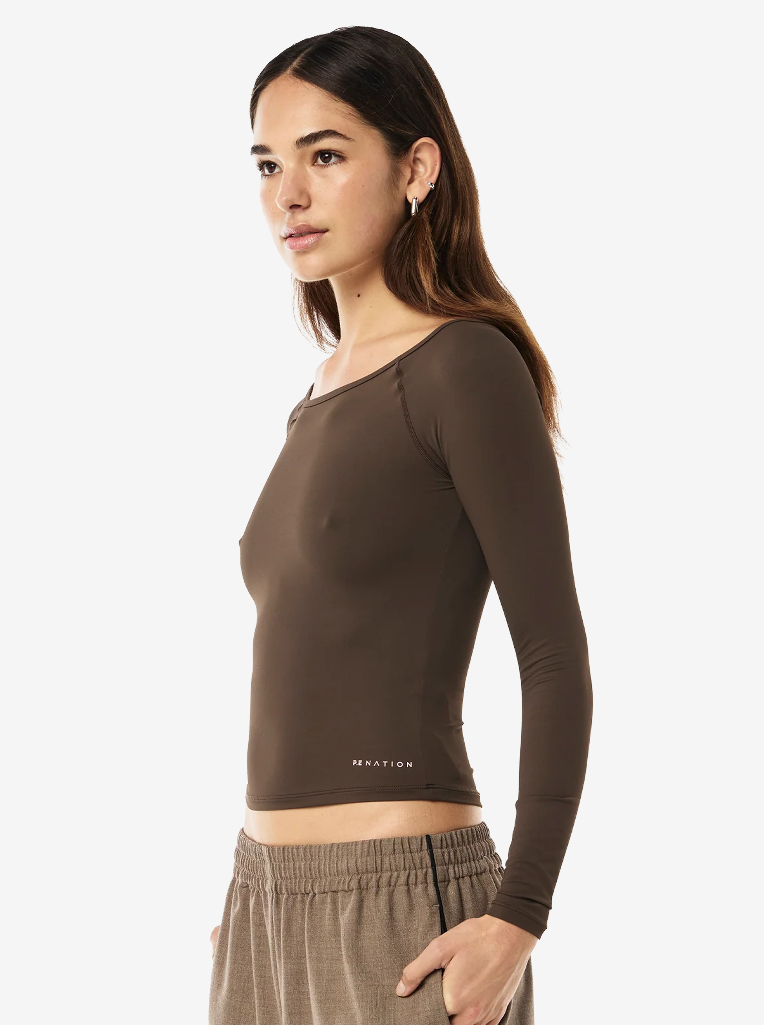 Aura Long Sleeve in Espresso