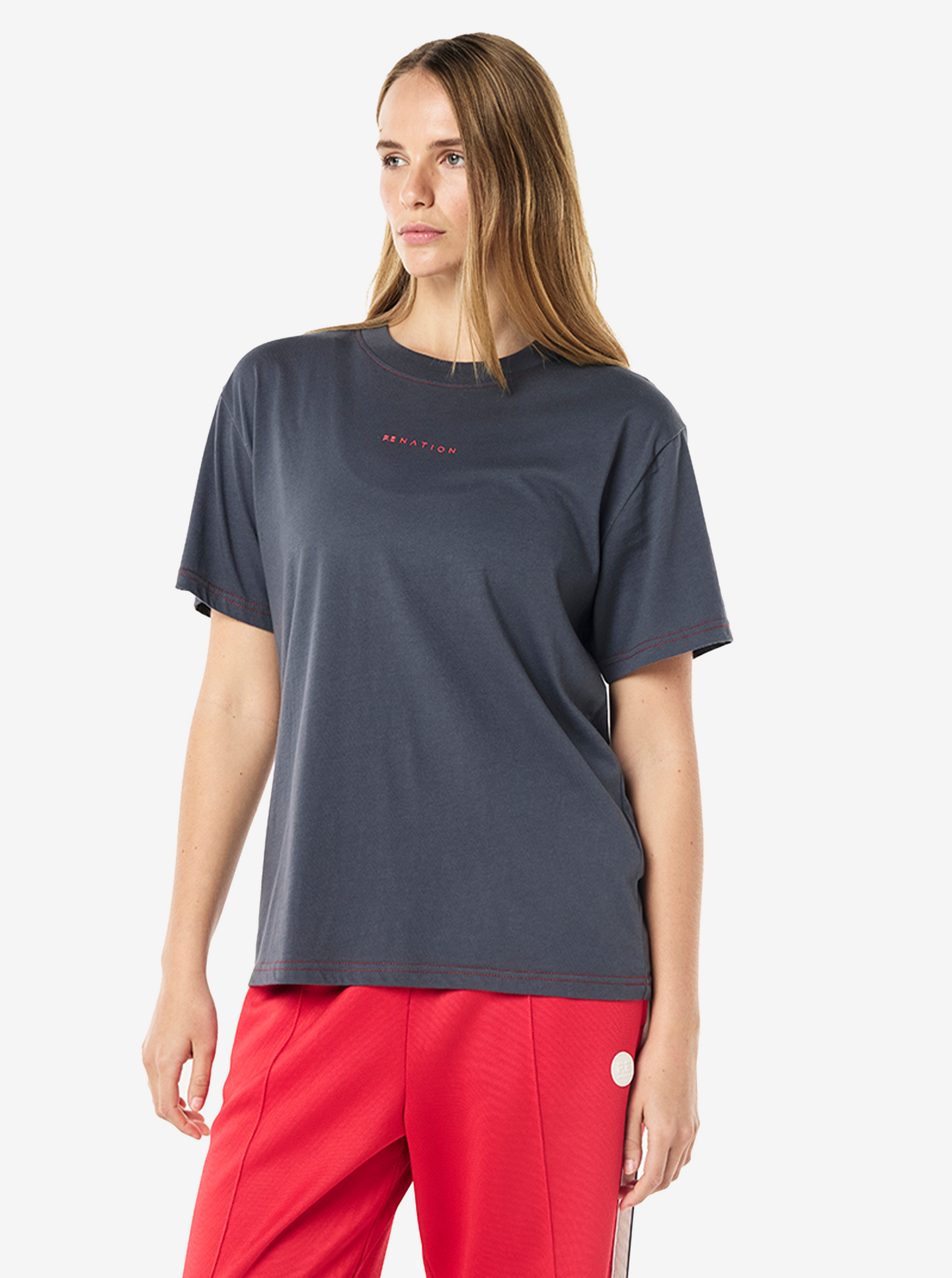 Shift Tee in Marine Blue