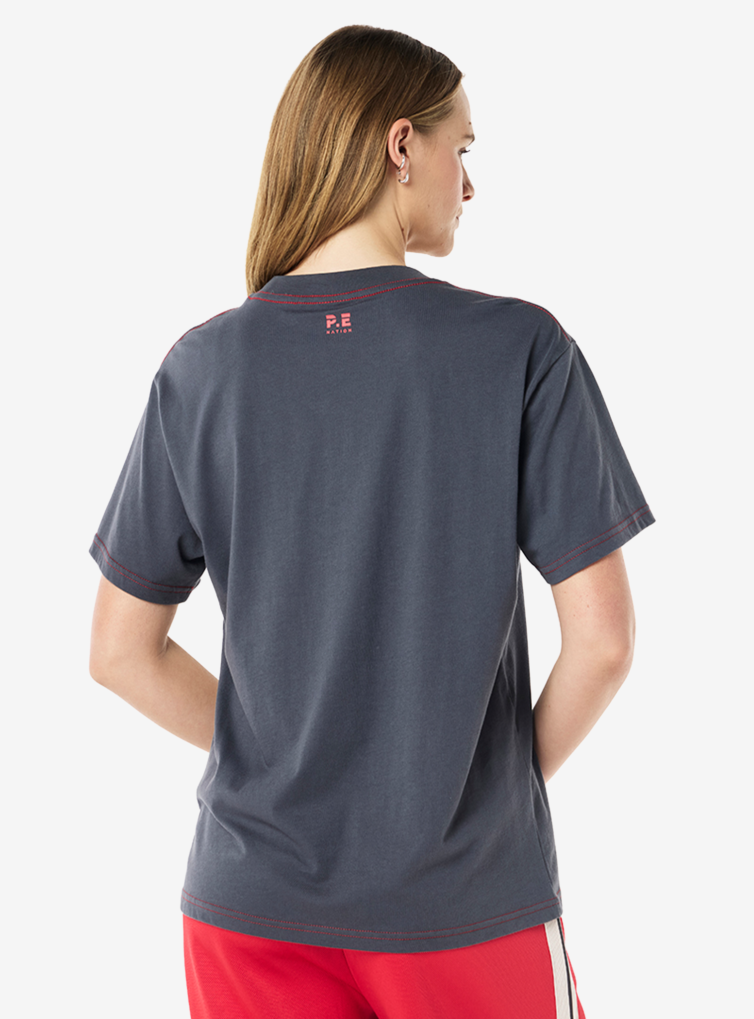 Shift Tee in Marine Blue