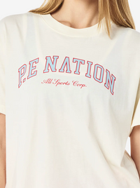 Heritage Tee in Whisper White