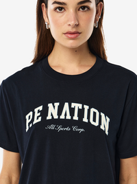 Heritage Tee in Dark Sapphire