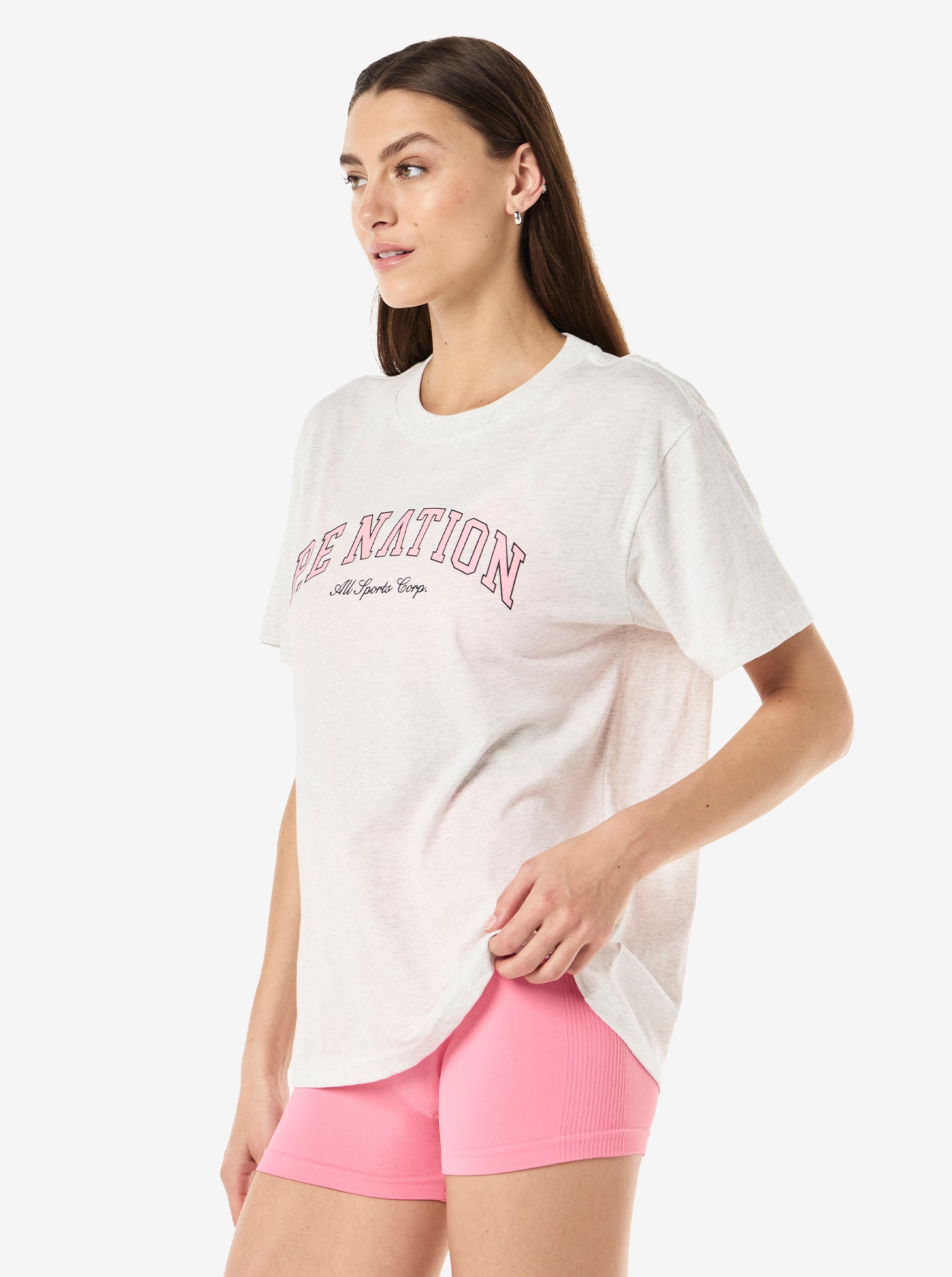 Heritage Tee in Grey Marle