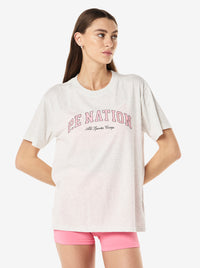 Heritage Tee in Grey Marle