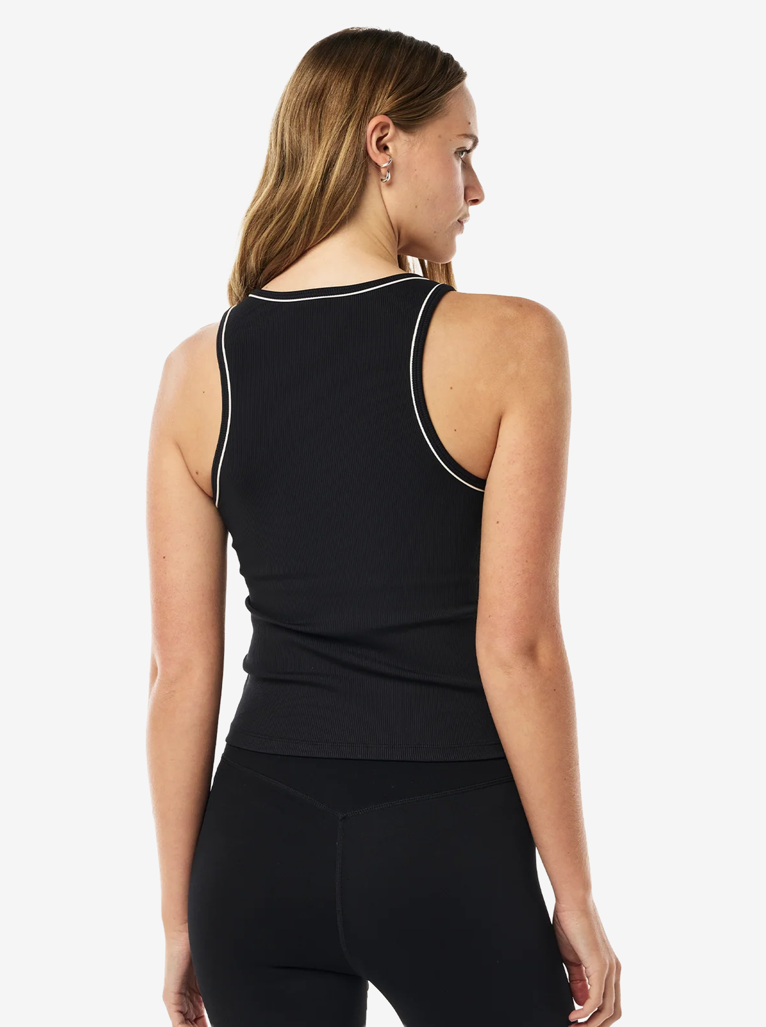 Nexus Rib Tank in Black
