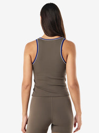 Nexus Rib Tank in Major Brown