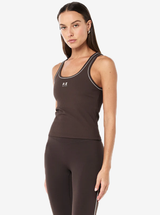 Nexus Rib Tank in Coffee
