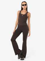 Nexus Rib Tank in Coffee