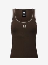 Nexus Rib Tank in Coffee