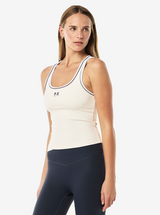 Nexus Rib Tank in Whisper White