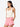 Nexus Rib Tank in Whisper White & Pink Lemonade