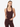 Newus Rib Tank in Mahogany & Diva Pink