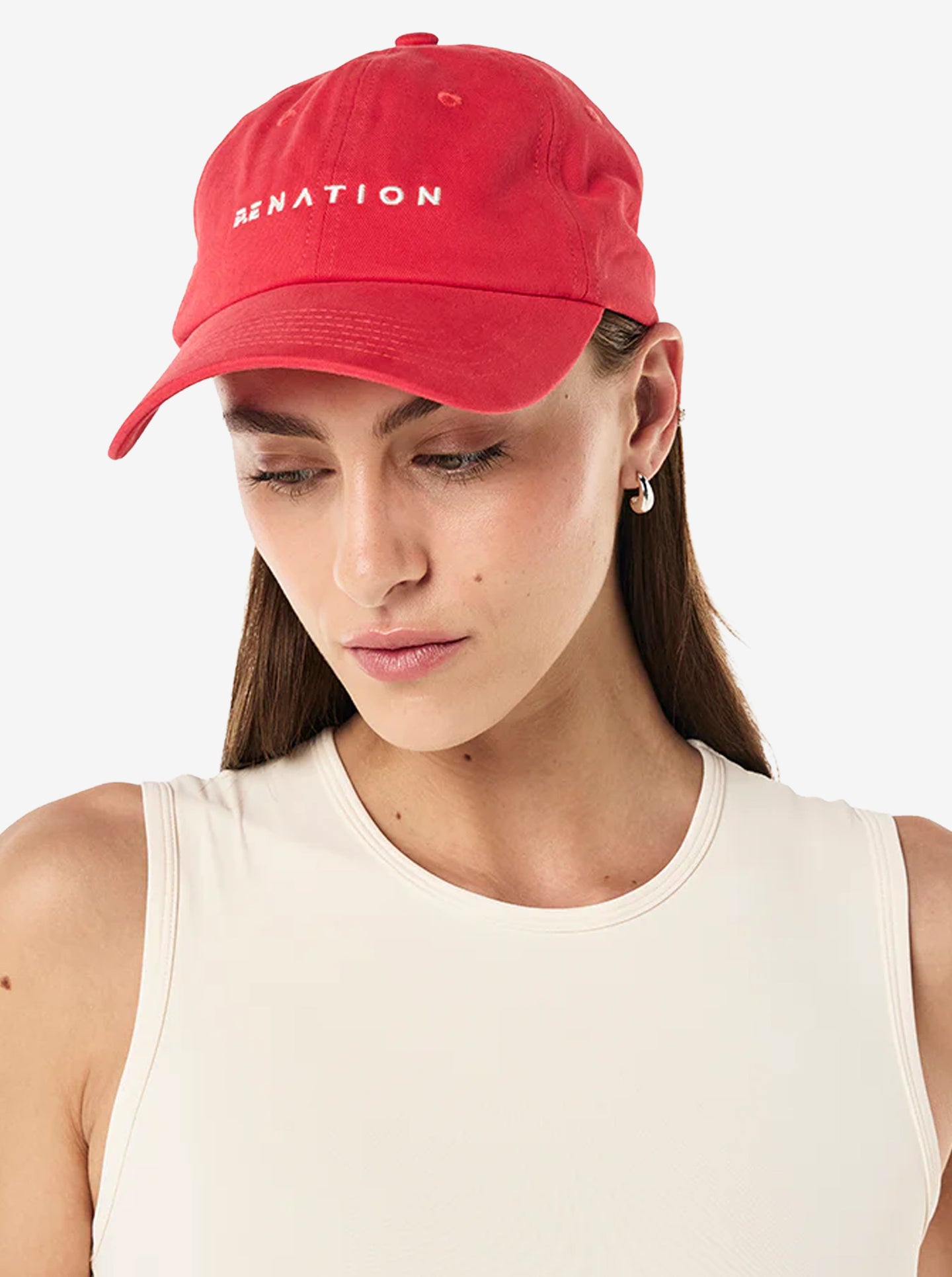 Shift Cap in Strawberry