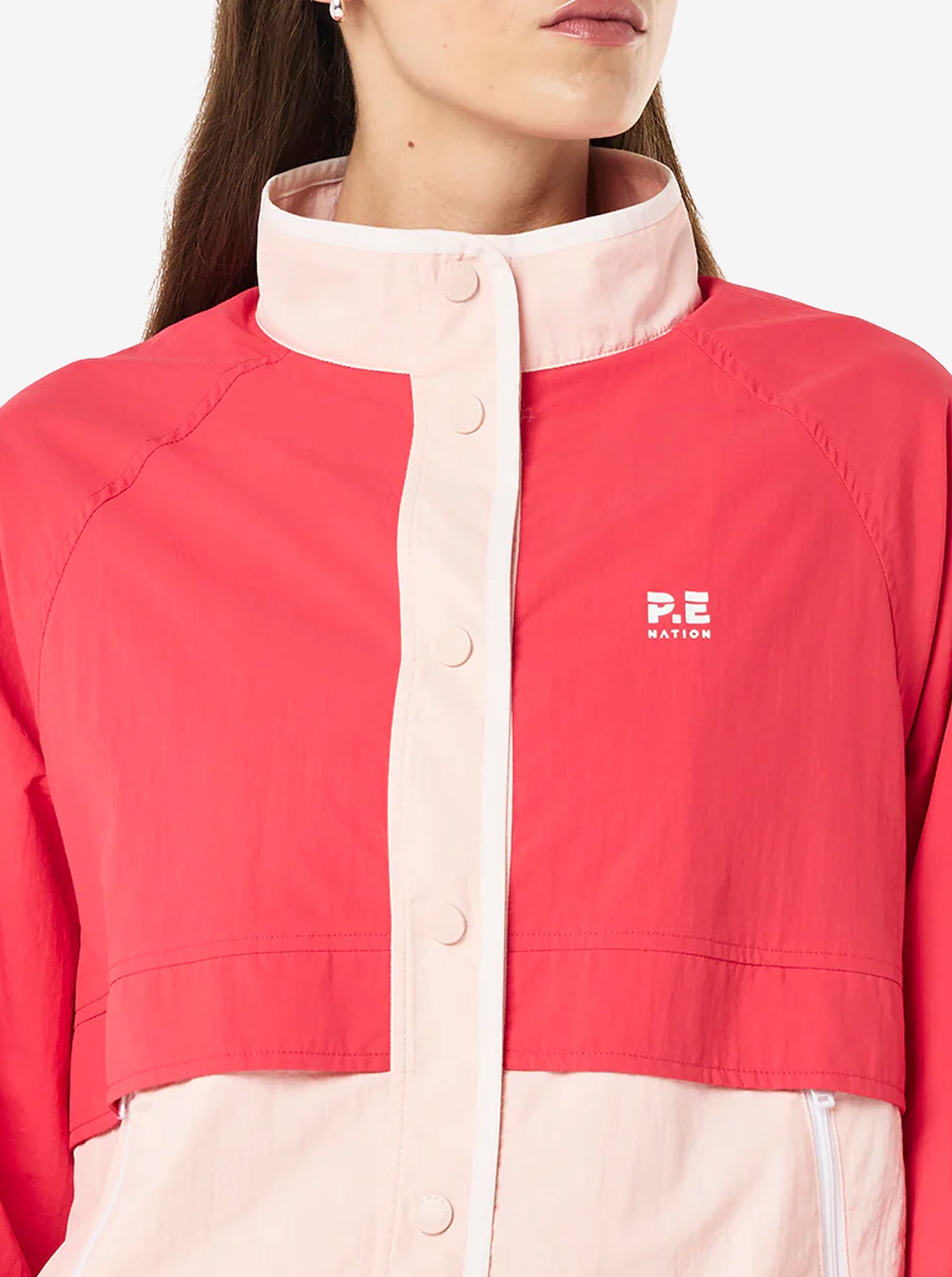 Technique Spray Jacket in Strawberry