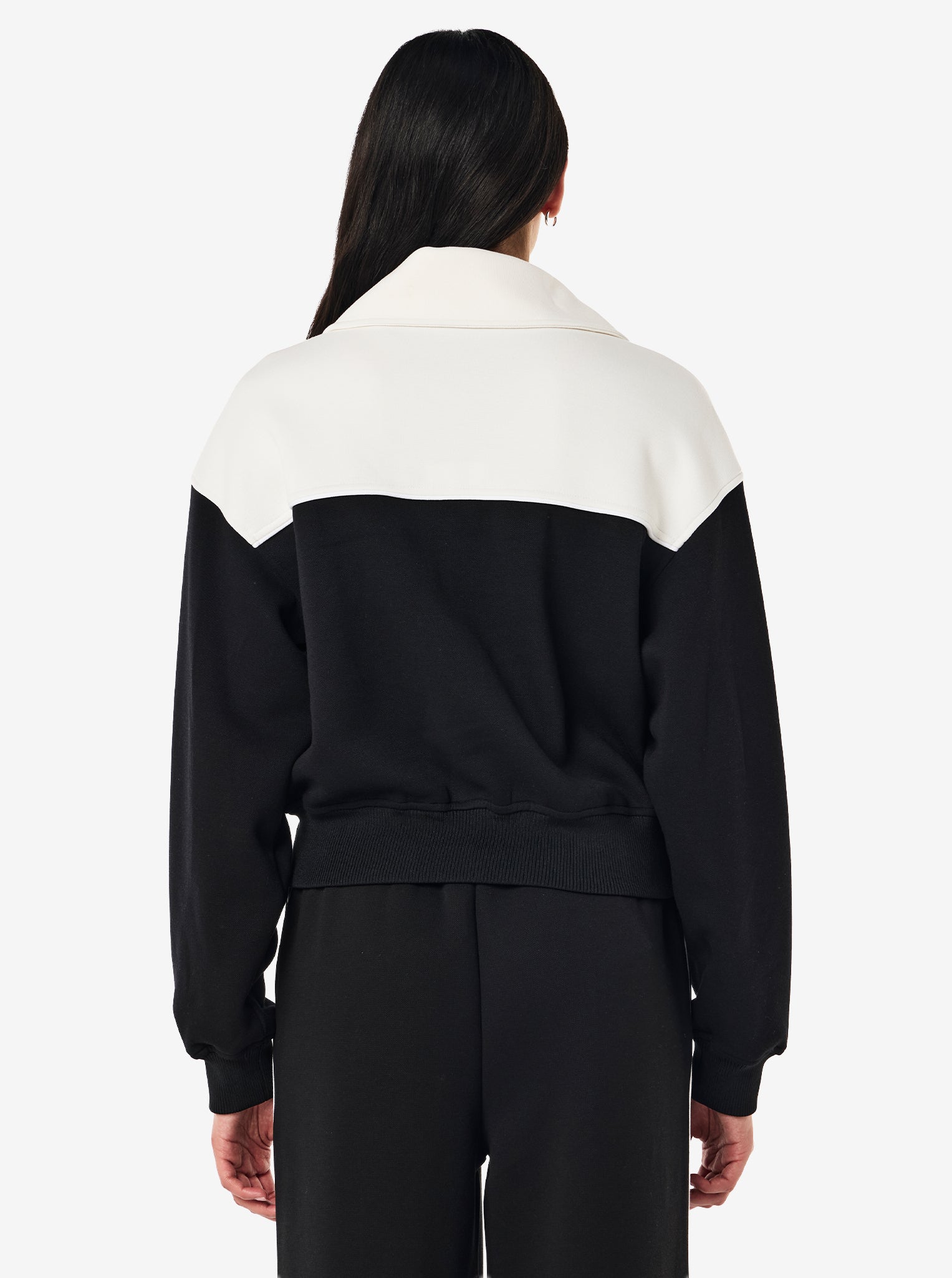 Triumph Jacket in Black & Whisper White – STIRLINGWOMEN